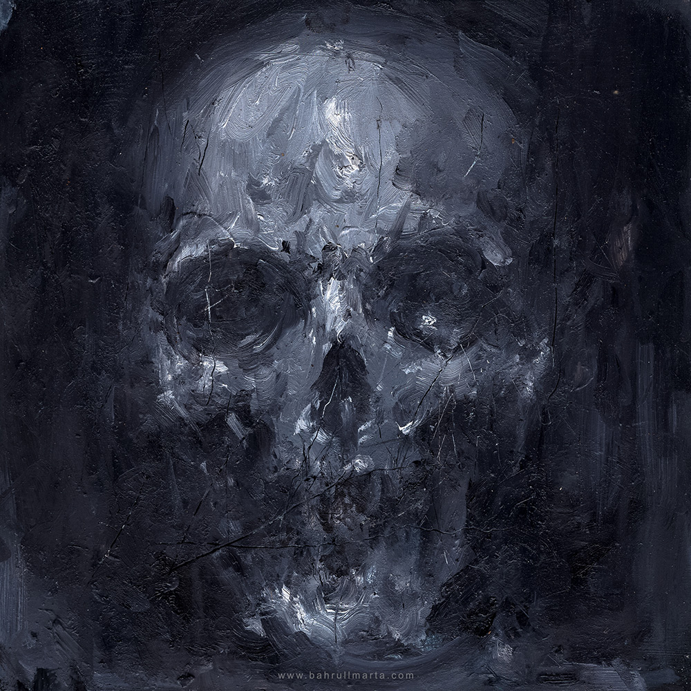 Untitled-Skull-Oil-Painting